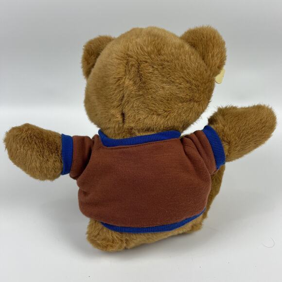 Vintage 1987 14” Mars Snickers Candy Bar Plush Teddy Bear Heartline with Tag - Picture 7 of 8